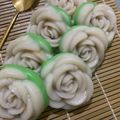 Cooksnap dari eceu Rika untuk resep Kue Nagasari Pisang Bentuk Bunga