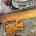 El cooksnap de Martu Rivera cuando hizo Fainá de queso en licuadora.