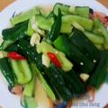施珠珠 的 涼拌小黃瓜{簡單料理} cooksnap