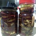 El cooksnap de María Laura Giache cuando hizo Berenjenas en escabeche tradicional.
