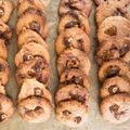 Lisa's cooksnap of when they made Toffifee-Cookies.
