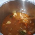 El cooksnap de Encarni Sanchez Ogayar cuando hizo Cazuela de fideos, mar y montaña.<<#Recetasdefindemes>>.