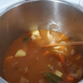 El cooksnap de Encarni Sanchez Ogayar cuando hizo Cazuela de fideos, mar y montaña.<<#Recetasdefindemes>>.