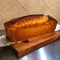 El cooksnap de Cami Alvarez cuando hizo Budín de mandarina.