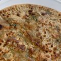 MrsRiasat Ali's cooksnap of when they made Moli ka paratha.