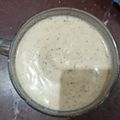 Cooksnap dari Sarfina Alwainiy untuk resep Banana-Peanut Butter Smoothie (Jus)