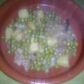 El cooksnap de Rafael Romero Martinez. cuando hizo Guisantes con jamón.