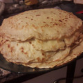 El cooksnap de Lau Bzq cuando hizo Panqueques para canelones.