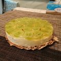Kin Leung Kwan 的 綠葡萄生乳酪蛋糕 cooksnap