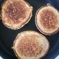 El cooksnap de Pamela Henriques Santinho cuando hizo Pancakes integrales.