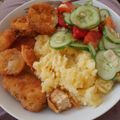 Szabina Fibinger Cooksnap-ja, amikor elkészítette a(z) Rántott gomba, tofu, és hagyma receptet.