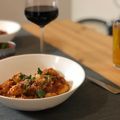 Árpád Bajzáth Cooksnap-ja, amikor elkészítette a(z) Vörösboros-parmezános gnocchi receptet.