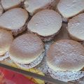 El cooksnap de teresa del carmen garrido valdes cuando hizo Alfajores de maizena con manjar casero para cóctel 👌🏻.