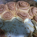 El cooksnap de Andy cuando hizo Cinnamon Rolls / roles de canela.