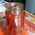 El cooksnap de Carmen Suárez cuando hizo Morrones en conserva condimentada.