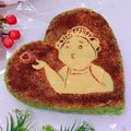 Cooksnap dari Rini.Wijaya26 untuk resep Tutorial membuat stencil untuk cake lukis