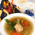 Magyarné Nyírő Kati Cooksnap-ja, amikor elkészítette a(z) Csirke aprólékból, lestyános húsleves receptet.