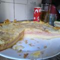 El cooksnap de Alejandra Russo cuando hizo Torta de fiambre con masa licuada.