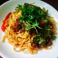 Cooksnap của Lâm Lâmm khi họ làm theo món Mì Spaghetti sốt bò bằm
