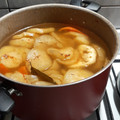 El cooksnap de Jose Deiro cuando hizo Berenjenas en escabeche.