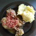 El cooksnap de Silvia cuando hizo Contramuslos de pollo con salsa de limón y jamón.