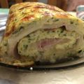El cooksnap de Sara Villalobos cuando hizo Rollo de calabacín.
