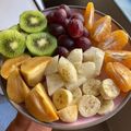 Sneha Patel's cooksnap of when they made ફ્રુટ્સ ડીશ (Fruits Dish Recipe In Gujarati).