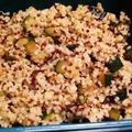 il Bigmama's kitchen quando ha preparato Quinoa carciofi,zafferano e porri