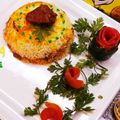 Bushra Jawad's cooksnap of when they made Mutton biryani.