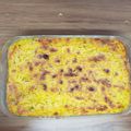 El cooksnap de Estrella Cea cuando hizo Pastel de choclo (con pasta lista).