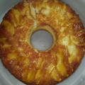 El cooksnap de Natalia Cosoli cuando hizo Torta de manzana invertida.