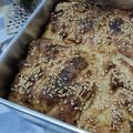 Cooksnap Dapur Biru semasa beliau membuat 👩‍🍳Bingka Roti🍞.
