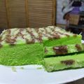 Cooksnap dari tri utami untuk resep Brownies Pandan Kukus | Lembut dan Simpel