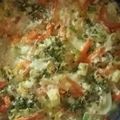 El cooksnap de Andreina Lozada cuando hizo Vegetales gratinados.