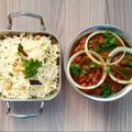 Sonal Modha's cooksnap of when they made છોલે ચાવલ.