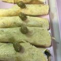 El cooksnap de eva cuando hizo Wraps de aguacate, pavo y queso.