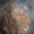 El cooksnap de jesibel montilva cuando hizo Carne mongoliana.