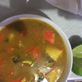 El cooksnap de Victor Garcia Heras cuando hizo Caldo de mariscos 🌹.