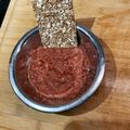 El cooksnap de ANA MARTINEZ cuando hizo Baba ganoush —paté de berenjena— (al microondas).