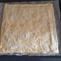 El cooksnap de Álex Pina cuando hizo Pastel de hojaldre de jamón y queso fácil.