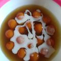 Cooksnap dari Puput Nufus untuk resep Bubur biji salak ubi orange