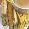 Umme Ahmad's cooksnap of when they made Anda shammi burger.