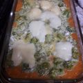 El cooksnap de Karina Acevedo cuando hizo Soufflé de calabaza y brócoli.