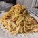 El cooksnap de Hugo Romacho cuando hizo Pasta con pesto alla trapanese (con almendras y tomates).