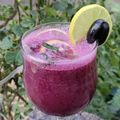 Beena Radia's cooksnap of when they made બ્લેક ગ્રેપ્સ મોકટેલ (Black Grapes Mocktail Recipe In Gujarati).