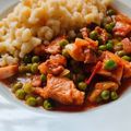 Mónika Gyurászné Cooksnap-ja, amikor elkészítette a(z) Borsos tokány nokedlivel receptet.
