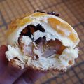 Cooksnap dari upiekrasyid untuk resep "Bolen pisang coklat" *step by step*