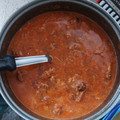 El cooksnap de Alan Gutierrez cuando hizo Chicharrón prensado en salsa.