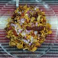 Sonal Modha's cooksnap of when they made કોર્ન ફ્લેક્સ ભેલ (Cornflakes Bhel Recipe in Gujarati).