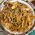 林子翔 的 豆乾炒肉絲 cooksnap